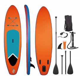 2021 popular design double layers drop stitch fabric 10'6 inflatable stand up paddle board ISUP